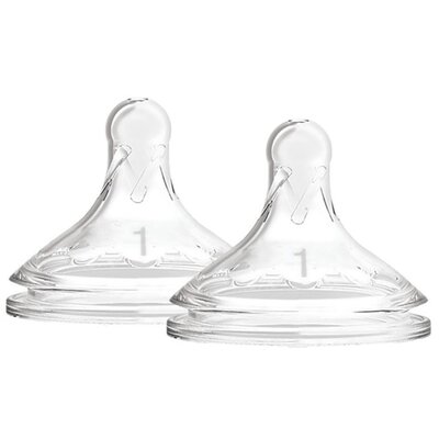 Dr Brown's Dr Brown's Smoczek Options+ poziom 1 0-3 m - 2 sztuki