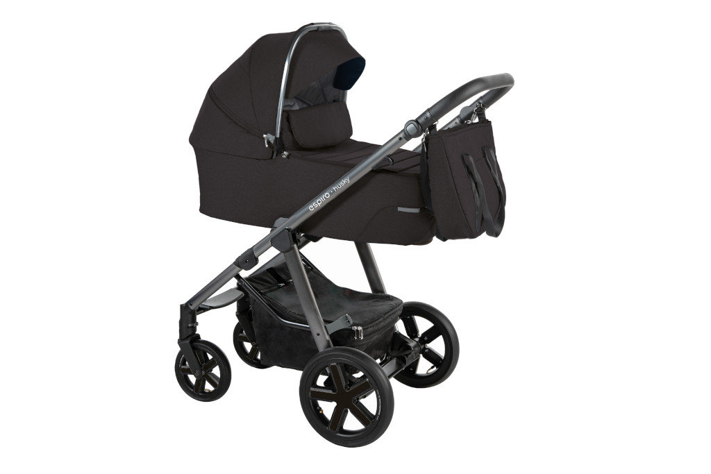 BABY DESIGN Wózek HUSKY XL 210 Czarny