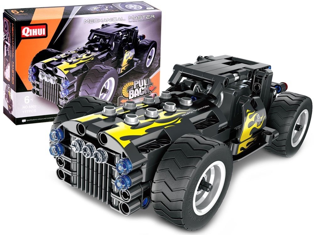 Klocki konstrukcyjne POJAZD 177 el.