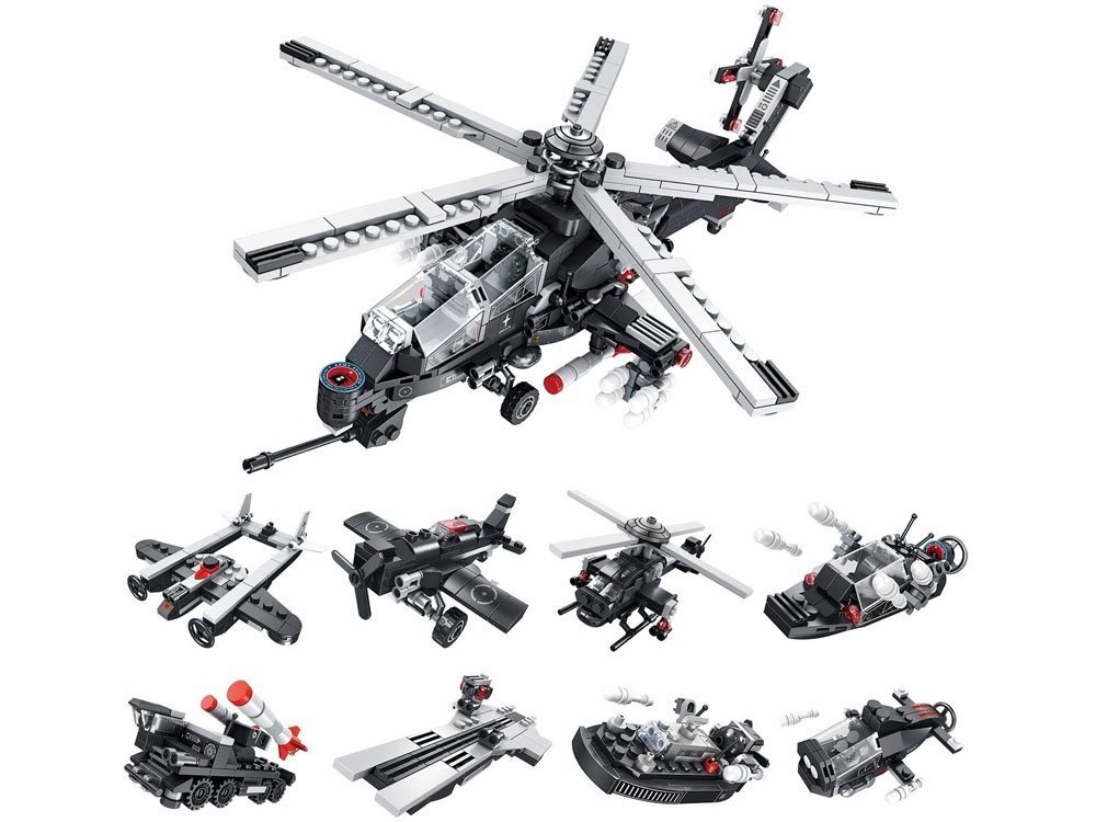 Klocki Wojsko 3w1 helikopter
