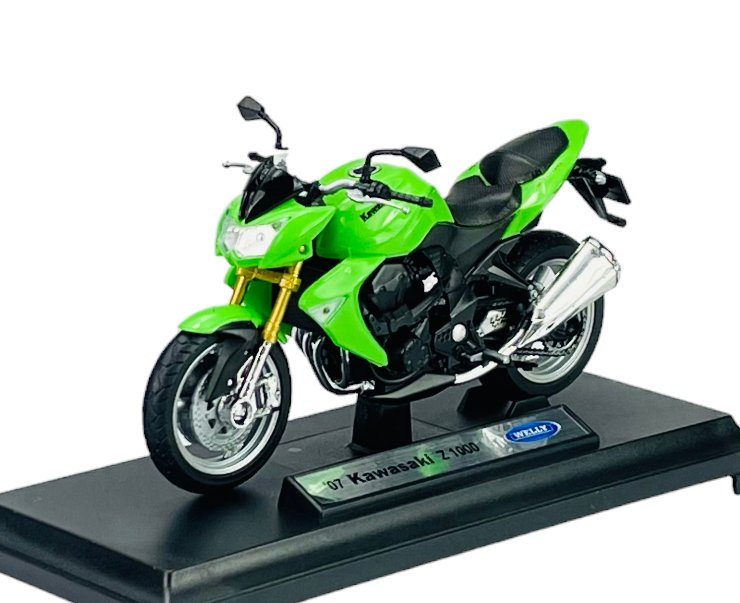 WELLY '07 KAWASAKI Z 1000 1:18