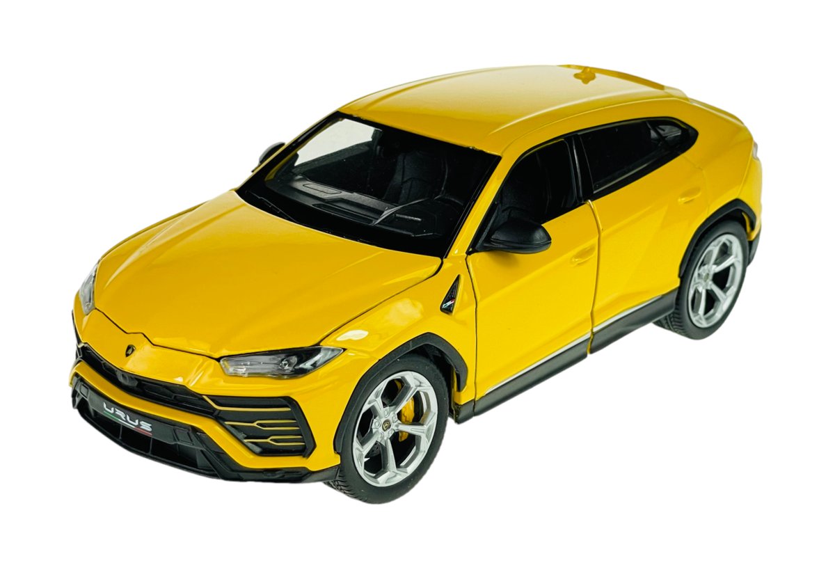 WELLY LAMBORGHINI URUS ŻÓŁTY 1:24 SAMOCHÓD NOWY METALOWY MODEL