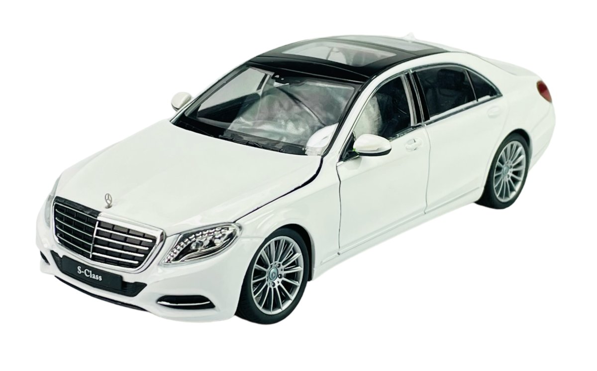 WELLY MERCEDES-BENZ S-KLASA W222 BIAŁY 1:24 SAMOCHÓD NOWY METALOWY MODEL