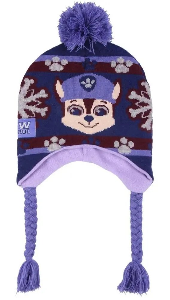 Czapka zimowa peruwiańska Psi Patrol Chase