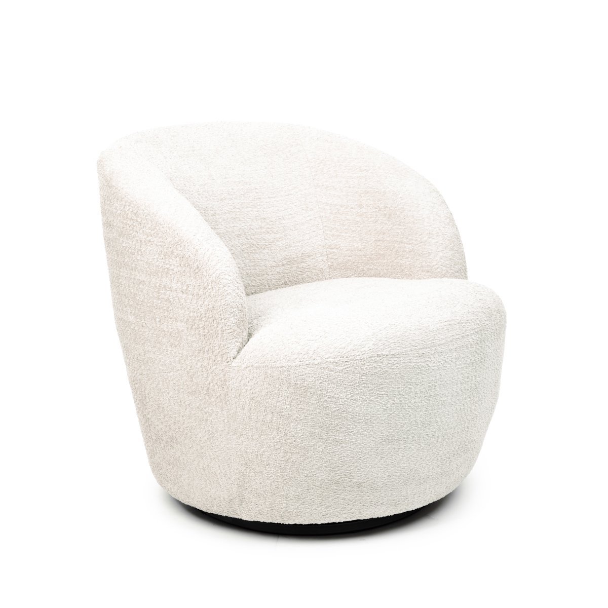 Fotel SVINGEN obrotowy ecru 65.5x77x69cm