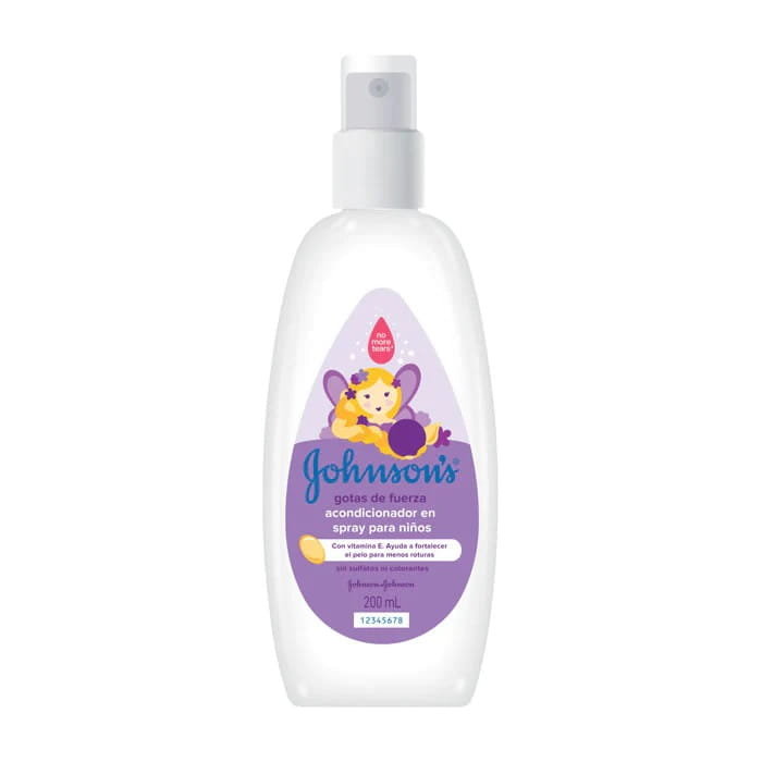 Johnson's Baby Odżywka Wzmacniająca w Sprayu z Witaminą E 500 ml