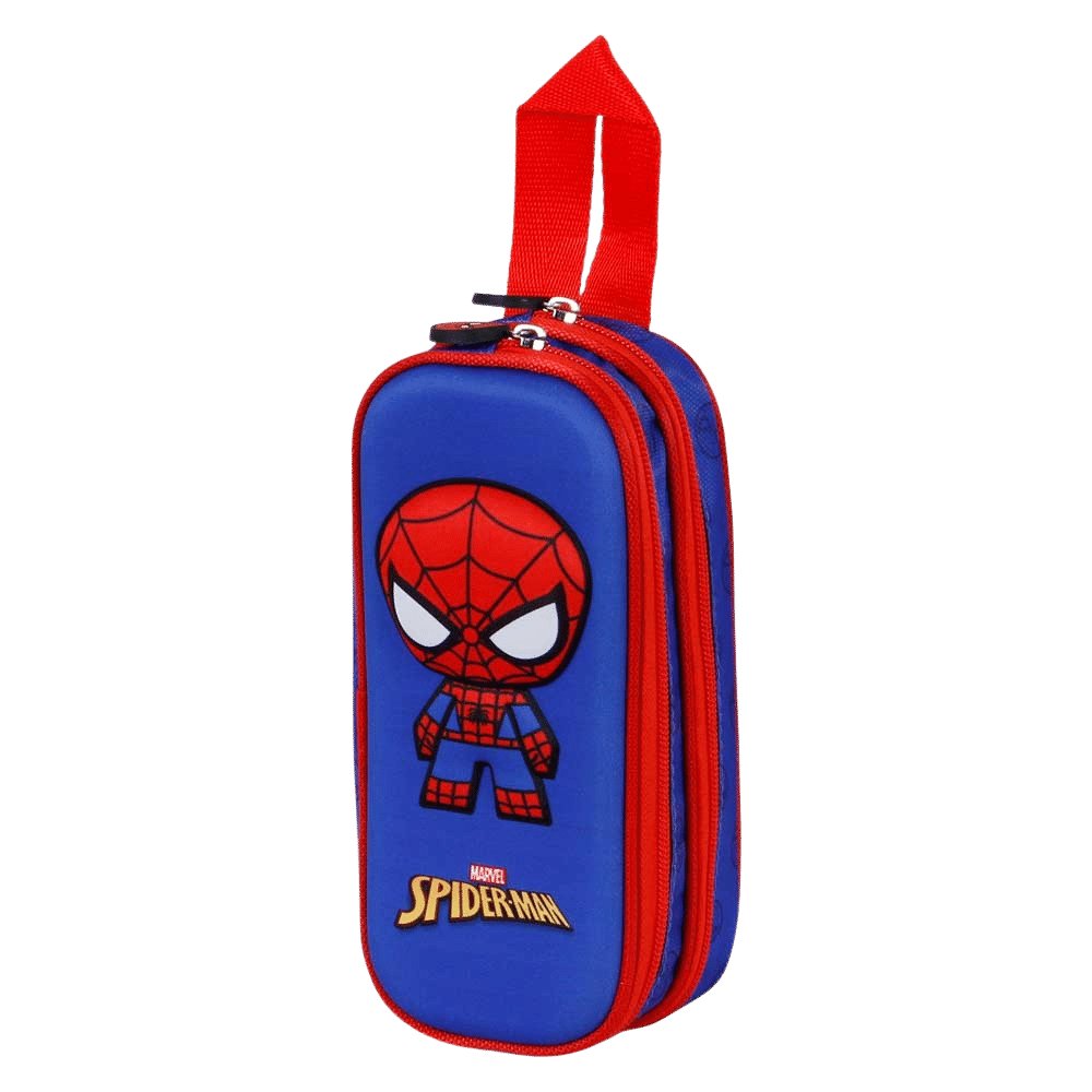 Zdjęcia - Piórnik MARVEL  podwójny  Spiderman Bobblehead 3D 