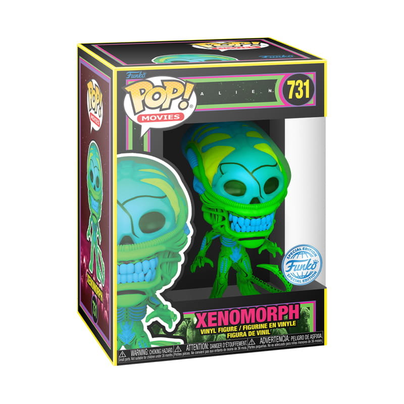 Exclusive Figurka Funko Pop! #731 Xenomorph (BLKLT) - Alien