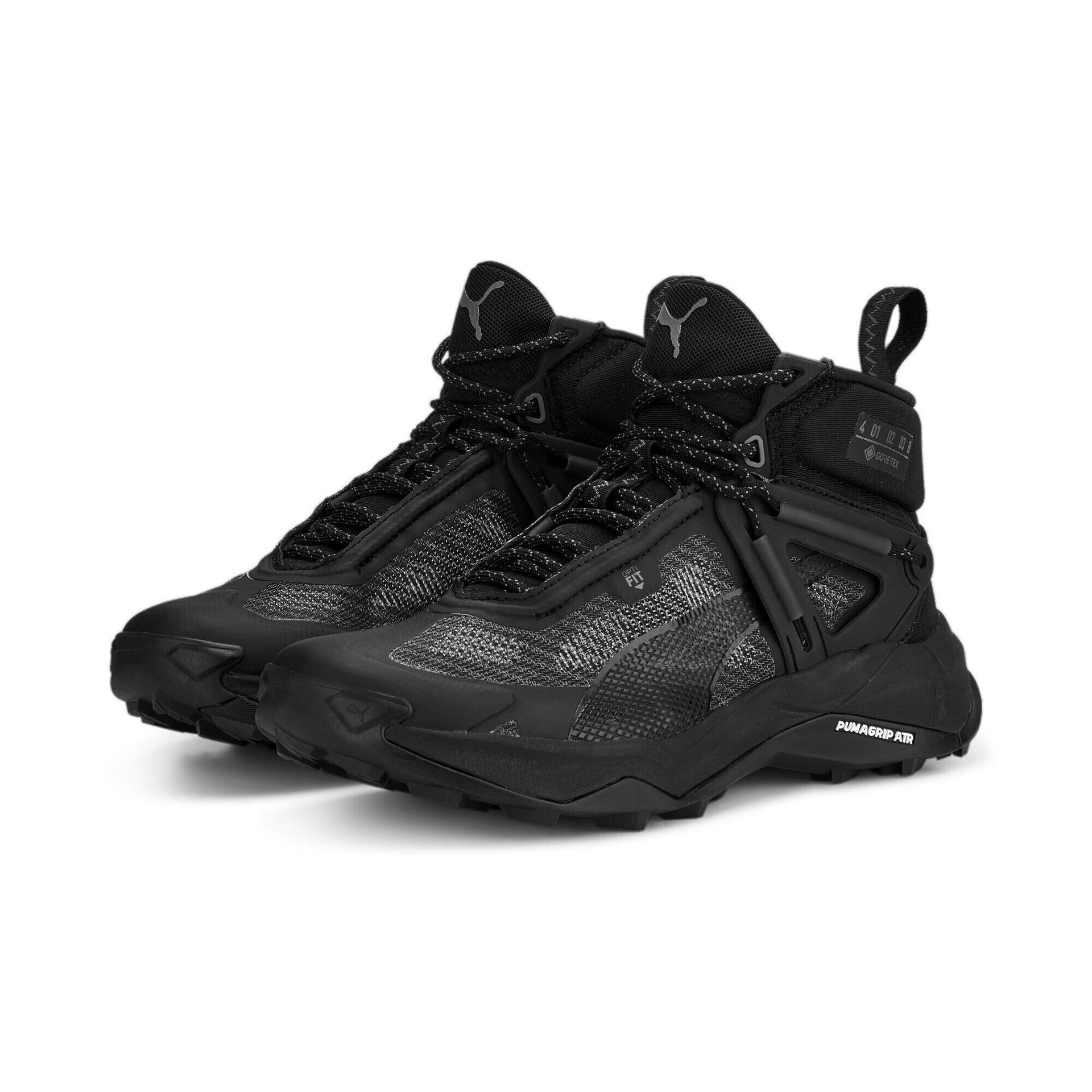 Buty trekkingowe damskie niskie gore tex Puma Explore NITRO Mid GTX 37786101 37.5 (4.5UK) 23.5 cm Czarne (4065452678319)