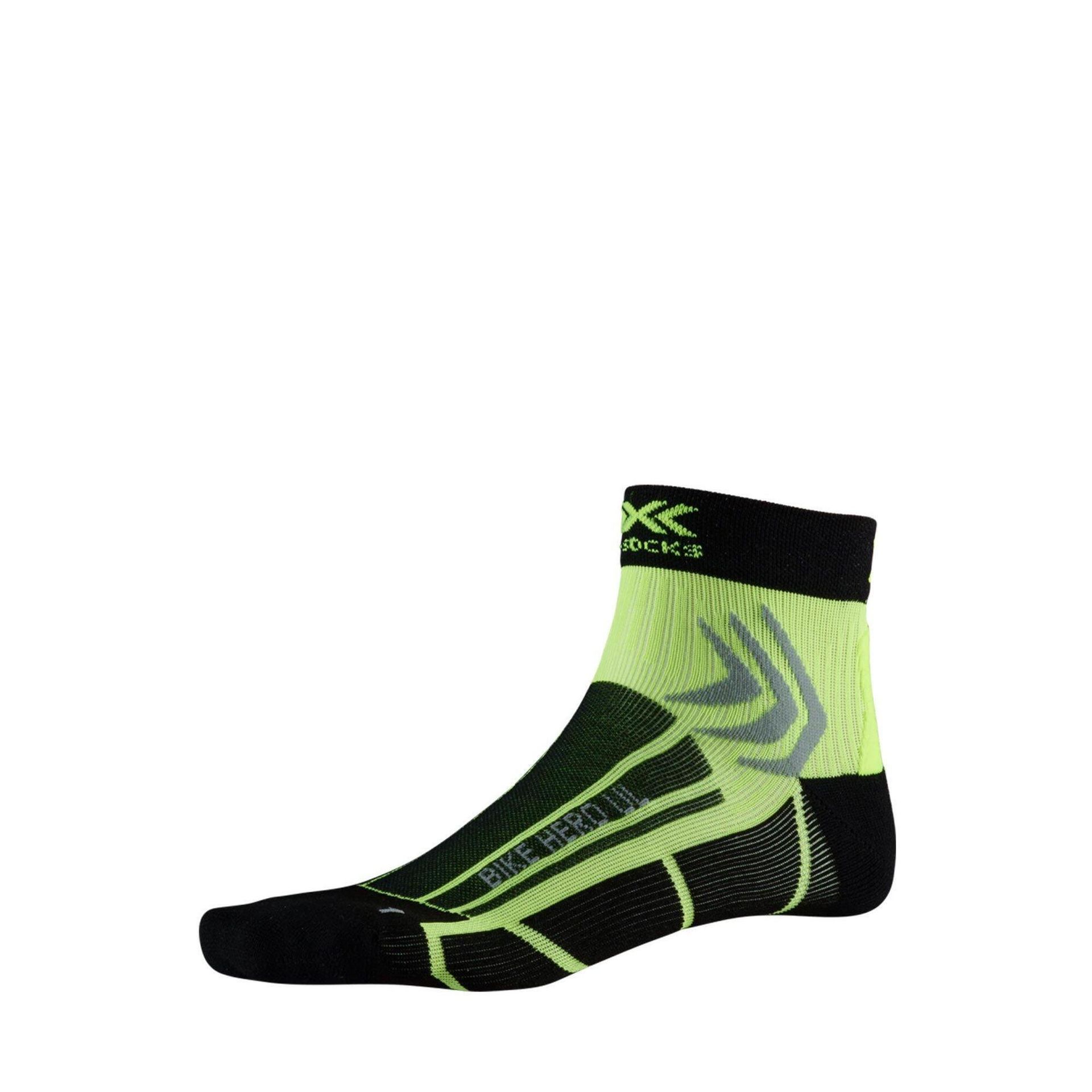 Skarpety rowerowe X-Socks Hero UL 4.0 czarne