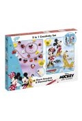 Zestaw kreatywny 2w1 bransoletki z charmsami i diamentowa mozaika Disney Mickey