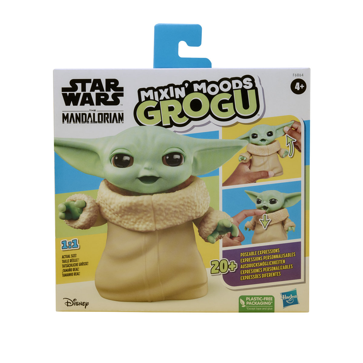 Star Wars, figurka Mixin Moods Grogu, F68645