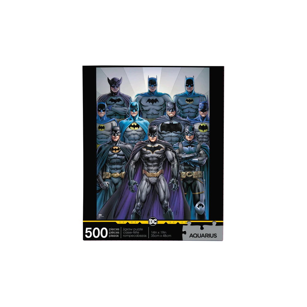 500-CZĘŚCIOWE PUZZLE KOMBINEZONY BATMANA DC COMICS