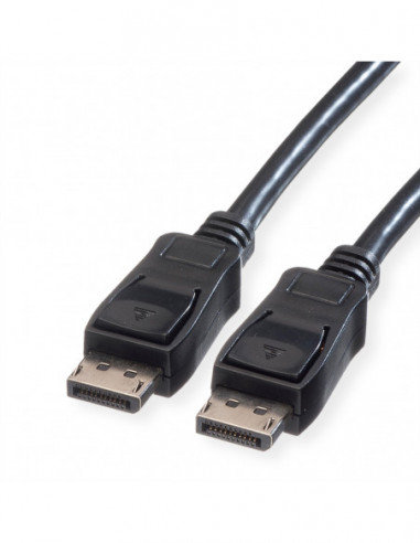 VALUE Kabel DisplayPort, DP-DP, M/M, czarny, 1,5 m
