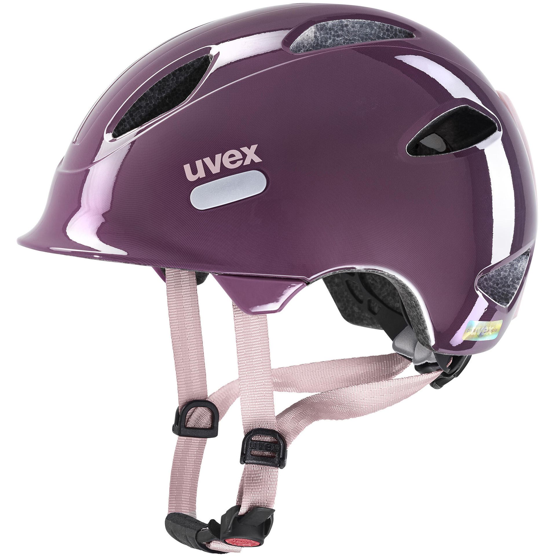 Kask Sportowy Uvex Oyo, 50-54 Cm, Fiolet