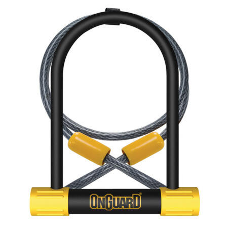Onguard Zapięcie rowerowe Bulldog DT 8012 U-LOCK 13mm 115mm 230mm 5 x Klucze z kodem + linka 10mm 120cm ONG-8012 SS16
