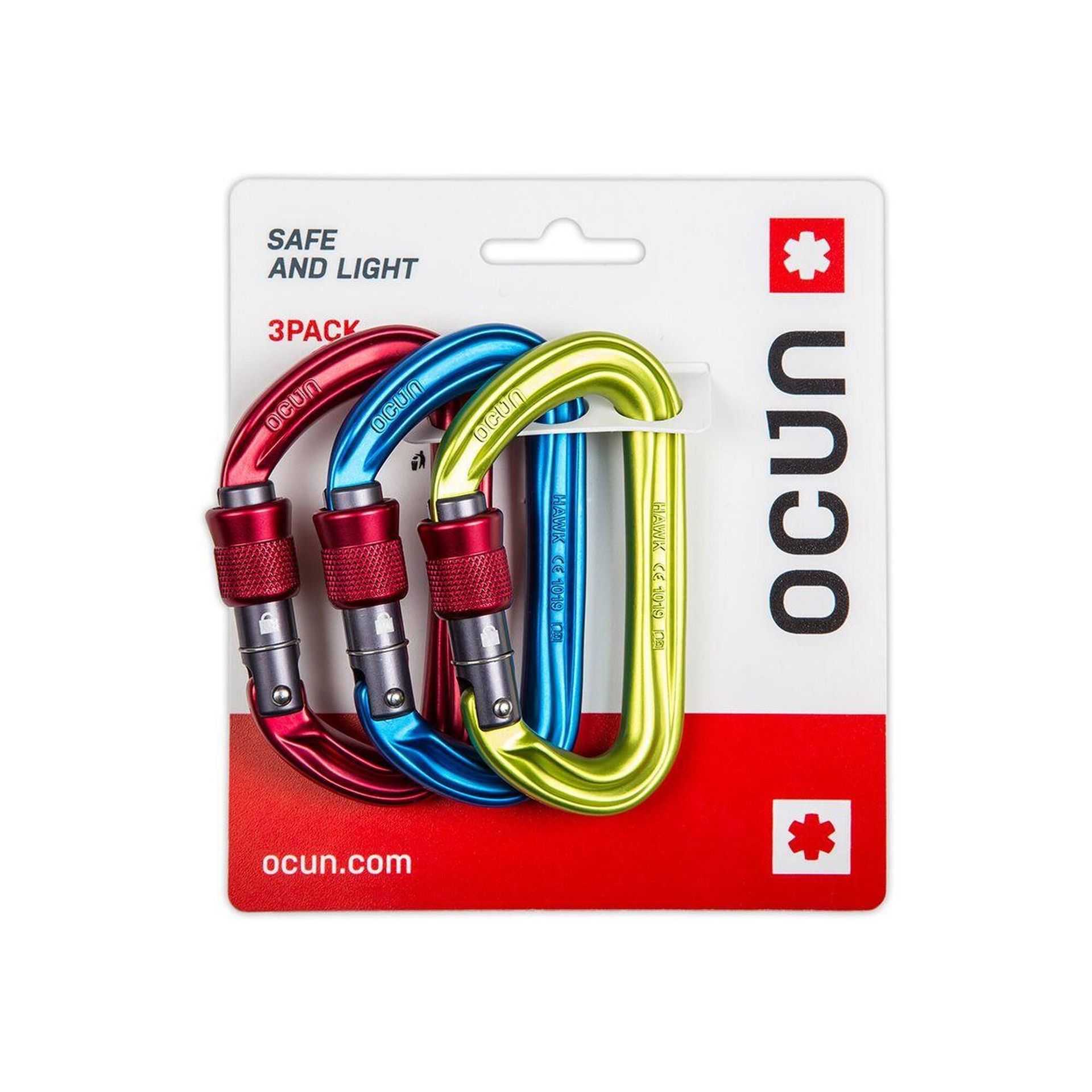 Ocun HAWK Screw 3 pack