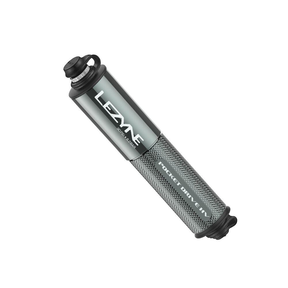 Lezyne pompka Pocket Drive Hv 90psi szara