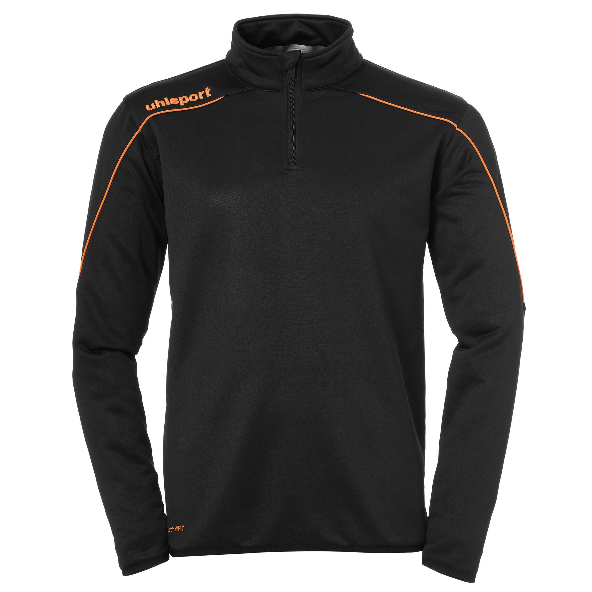 uhlsport Uhlsport Stream 22 bluza treningowa męska z zamkiem błyskawicznym 1/4, czarny, s