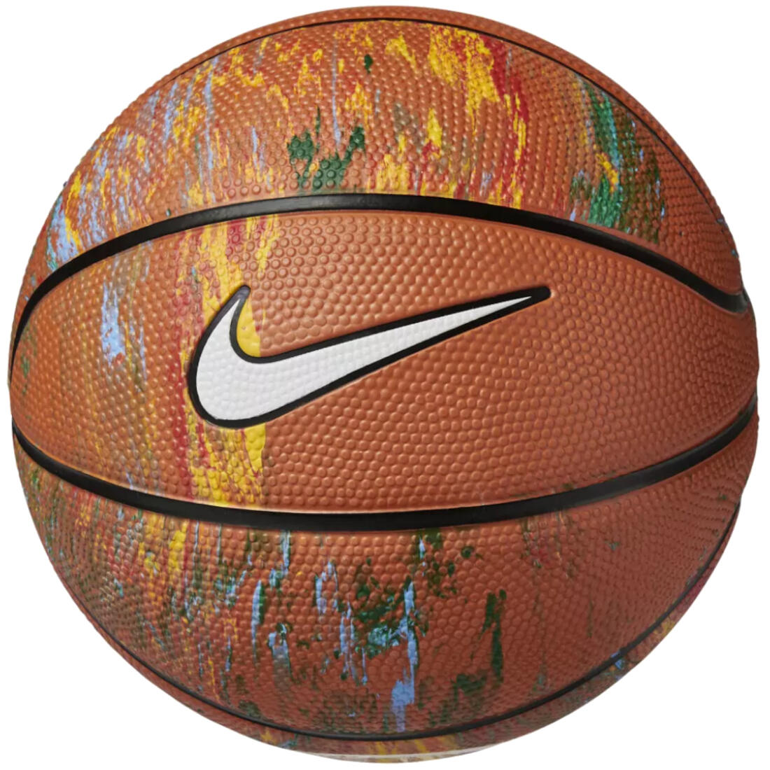 Nike, Piłka koszykowa 5 pomarańczowa multi 100 7037 987 05