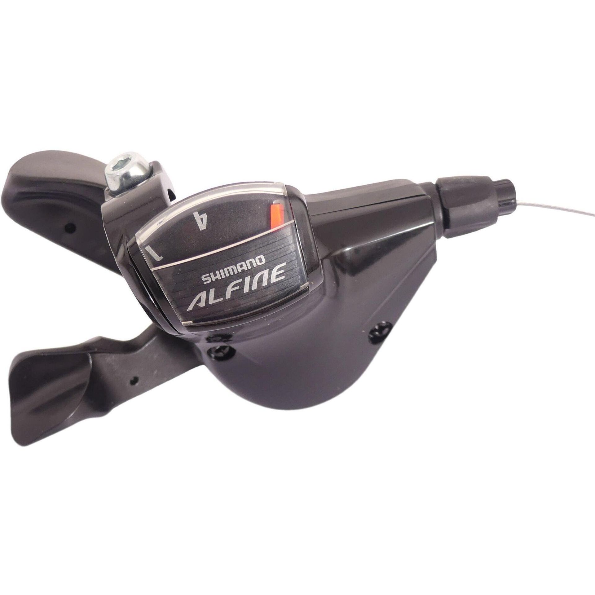 Shimano Shimano Alfine SL-S7000 Rapidfire Plus Dźwignia przerzutki 8-rz. Prawa, black 2020 Klamkomanetki prawe SH000008308