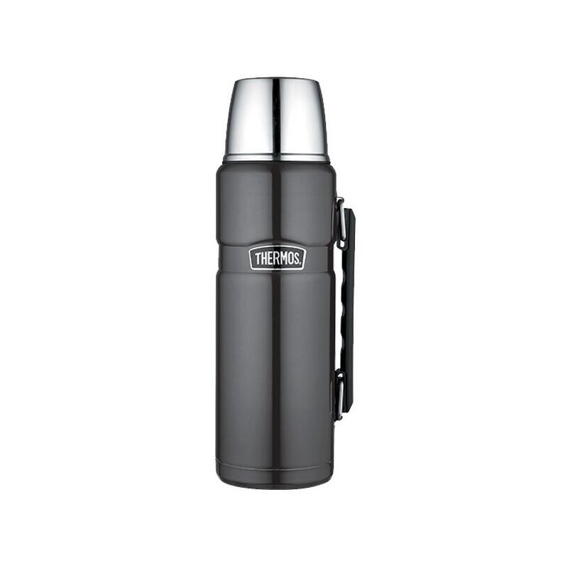 Thermos Termos z uchwytem na napoje 1,2l metaliczny szary TH-170024 105027