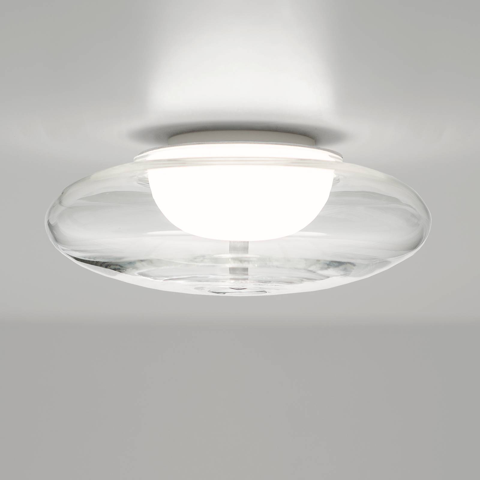 Casablanca Bloo lampa sufitowa LED, szklany klosz