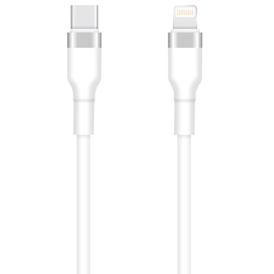 Фото - Кабель SETTY Kabel USB - Lightning  KSC-L-130 1 m Biały 