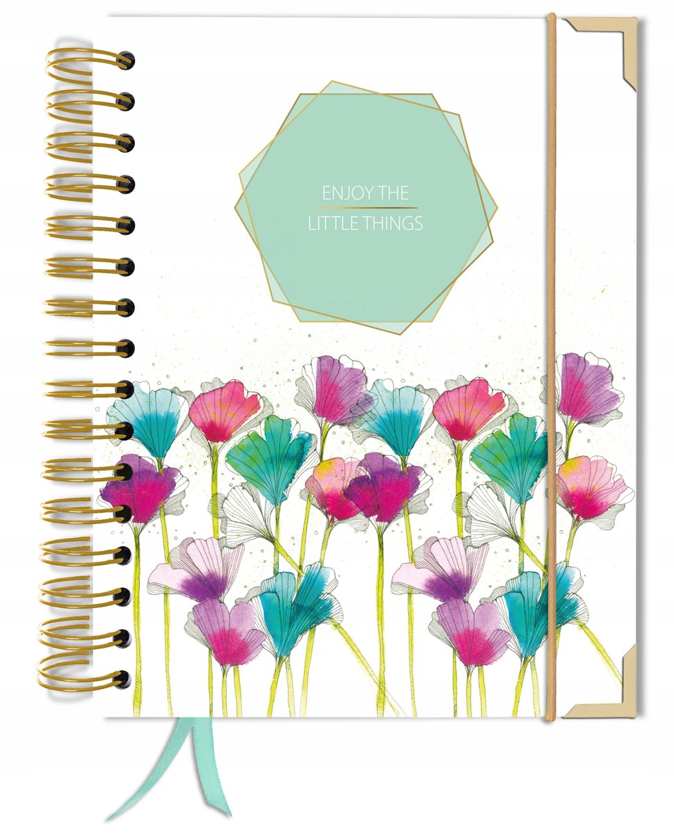 Bujo Bullet journal 180 stron notatnik A5+ kropki pamiętnik