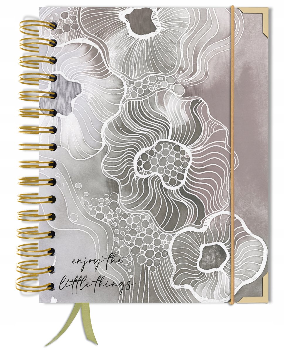 Bullet journal 180 stron notes planer zeszyt A5+ w kropki