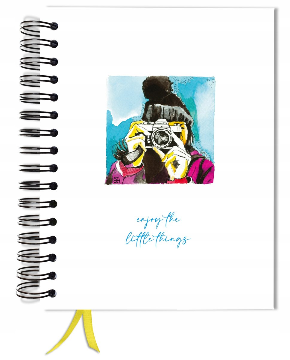 Bullet journal 180 stron notatnik zeszyt A5 kropki pamiętnik