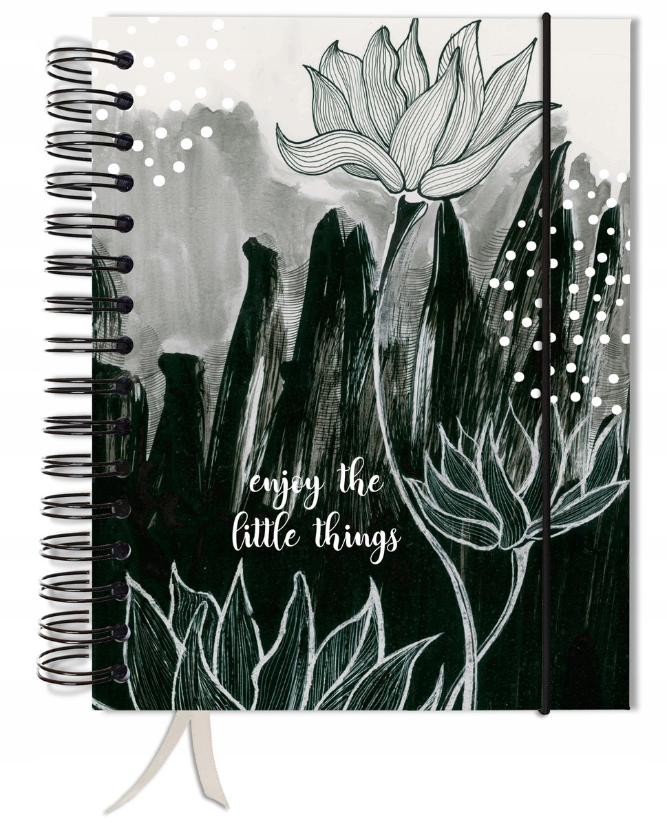 Bullet journal 180 stron notatnik zeszyt w kropki A5+ notes