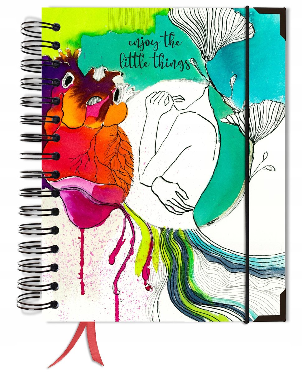 Bullet journal 180 stron notatnik zeszyt w kropki A5+ notes