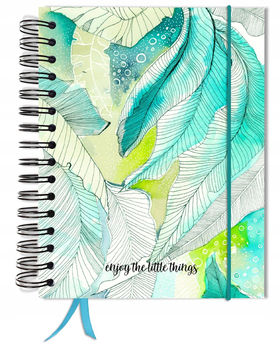 Bullet journal 180 stron notatnik zeszyt A5 kropki pamiętnik