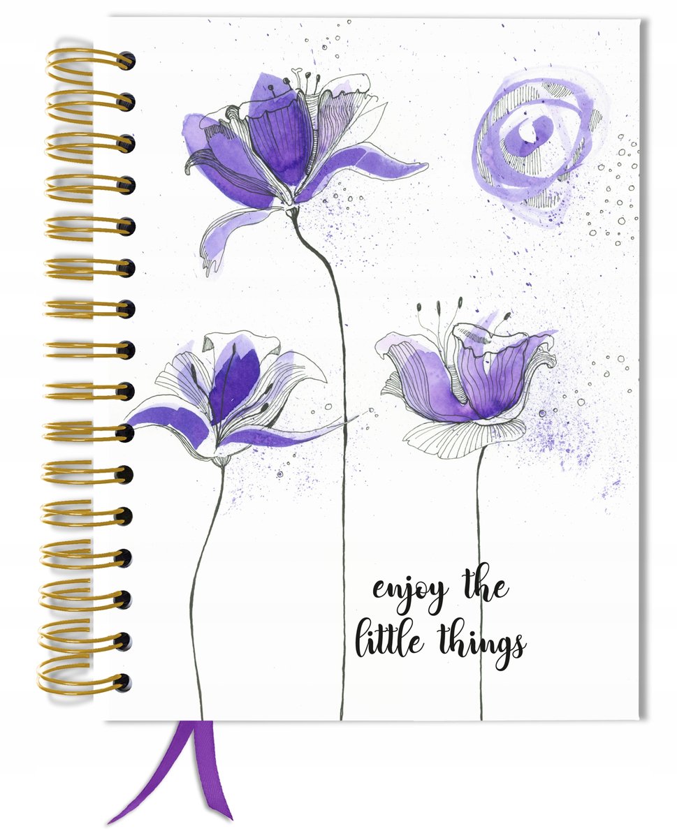 Bullet journal 180 stron notes planer zeszyt A5+ w kropki