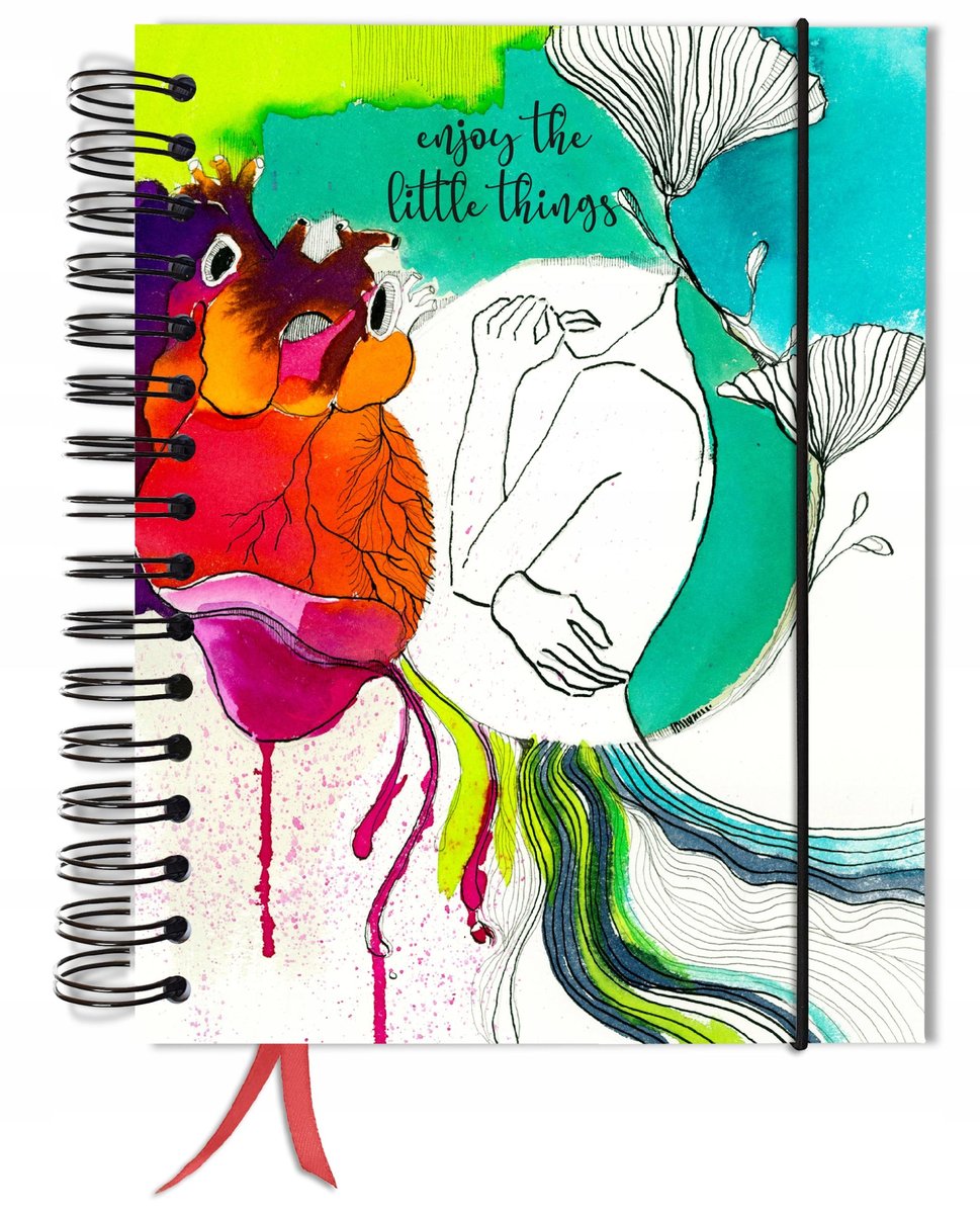 Bullet journal 180 stron notatnik zeszyt w kropki A5+ notes