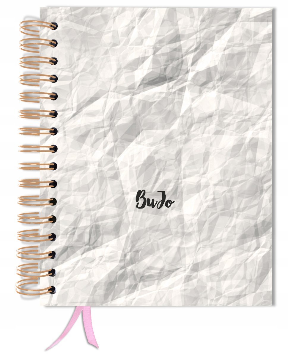 Bujo Bullet journal 180 stron zeszyt A5+ w kropki pamiętnik