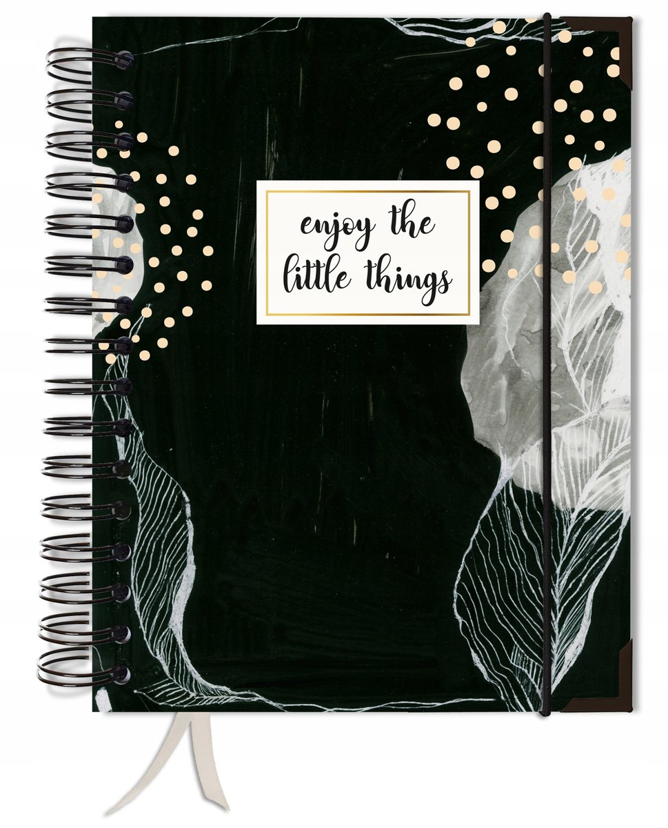 Bujo Bullet journal 180 stron notatnik A5+ kropki pamiętnik