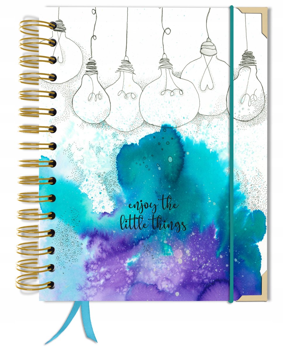 Bullet journal 180 stron notatnik pamiętnik A5 kropki zeszyt
