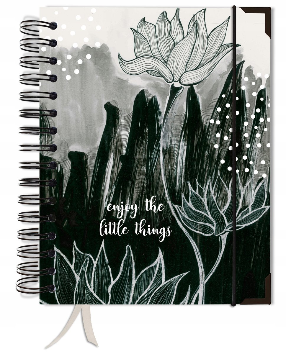 Bullet journal 180 stron notatnik zeszyt w kropki A5+ notes