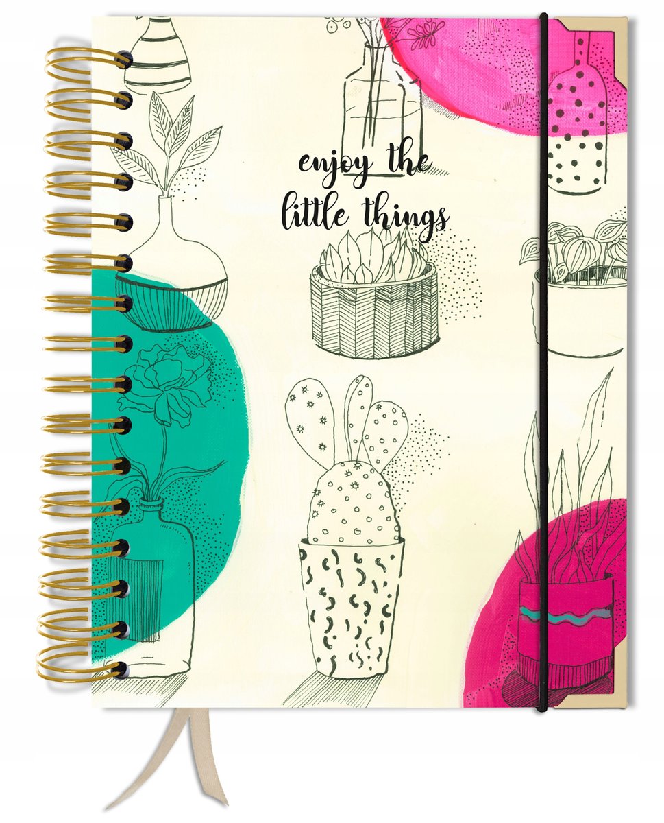 Bullet journal 180 stron notatnik pamiętnik A5 kropki zeszyt