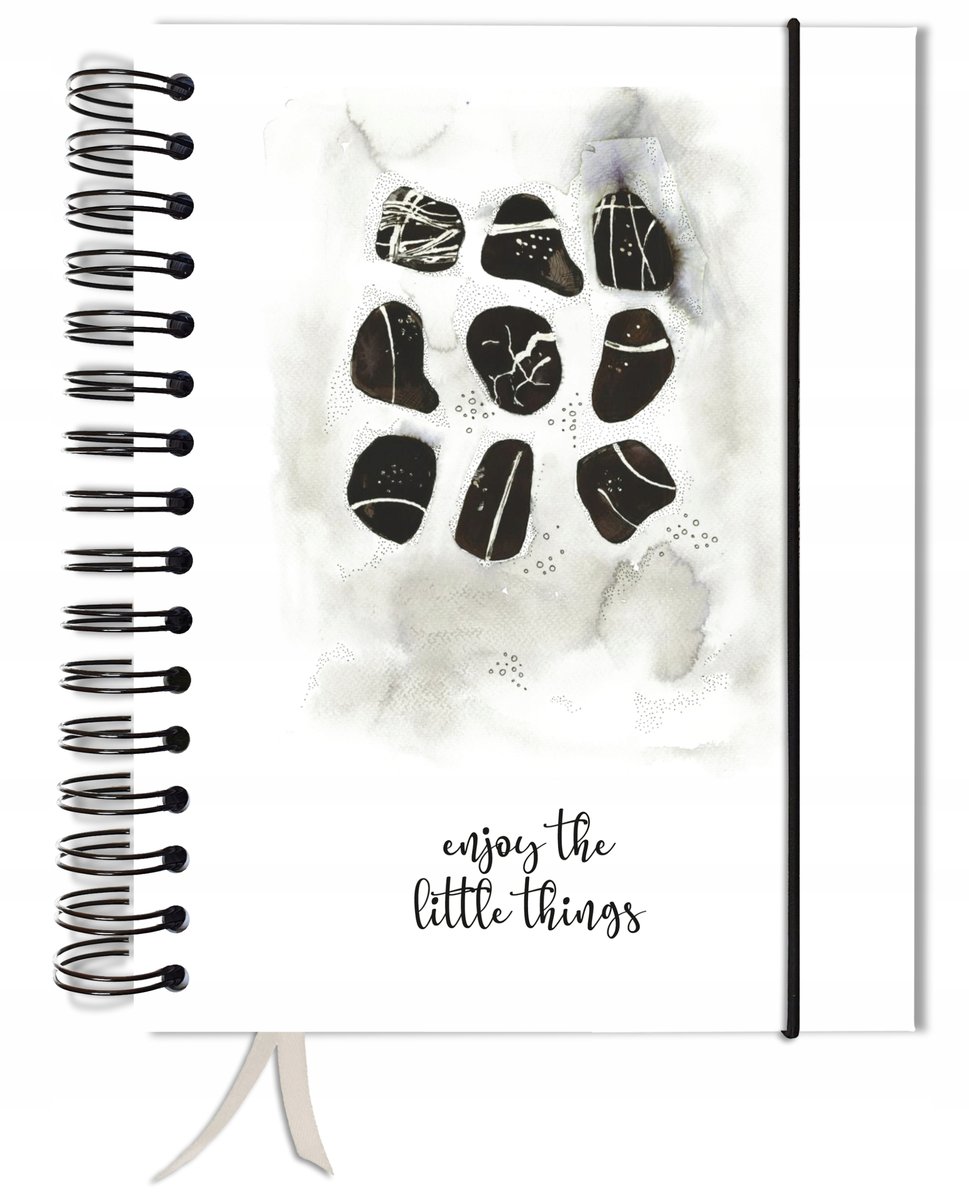 Bullet journal 180 stron notes planer zeszyt A5+ bujo kropki
