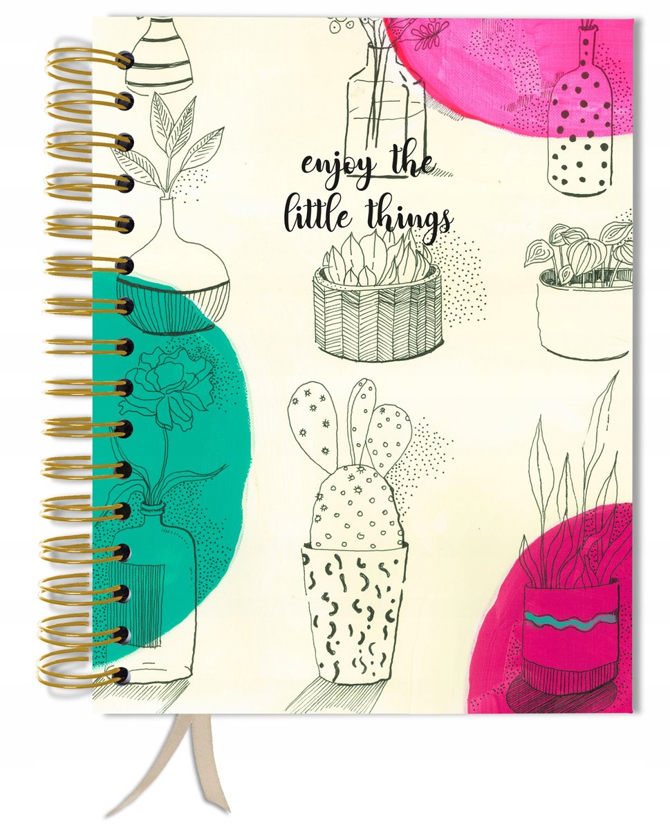 Bullet journal 180 stron notatnik pamiętnik A5 kropki zeszyt