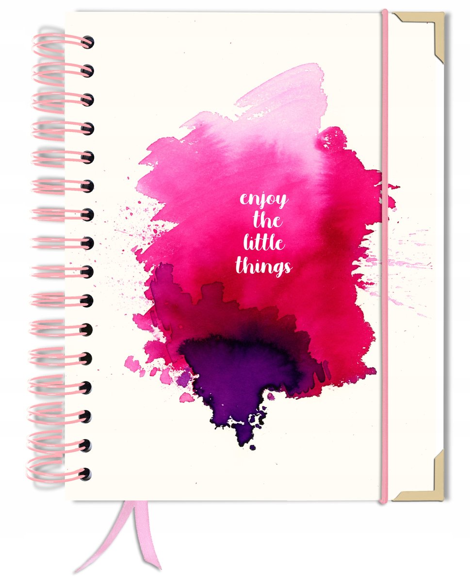 Bullet journal 180 stron notes planer zeszyt A5+ w kropki