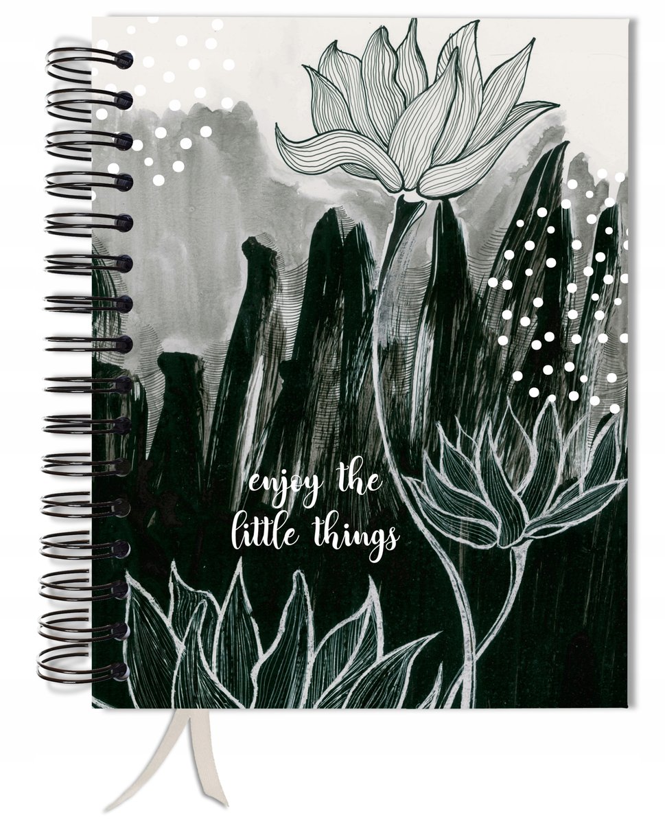 Bullet journal 180 stron notatnik zeszyt w kropki A5+ notes