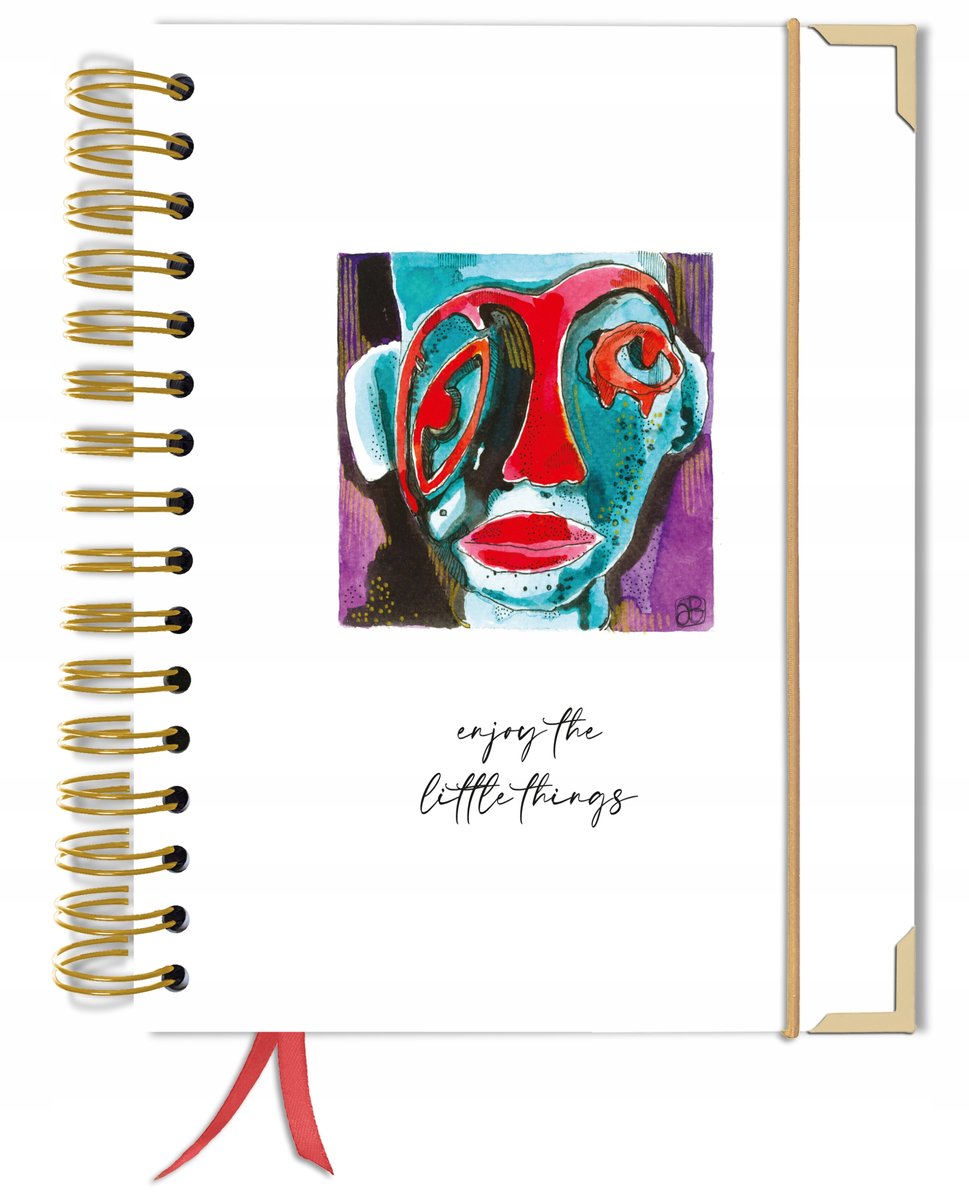 Bujo Bullet journal 180 stron notatnik A5+ kropki pamiętnik