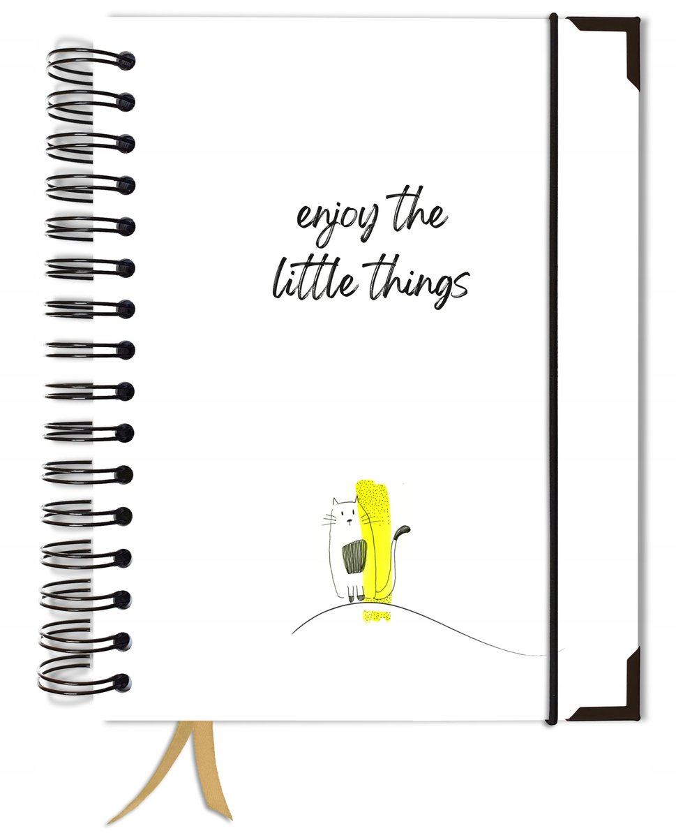 Bullet journal 180 stron notes planer zeszyt A5+ w kropki