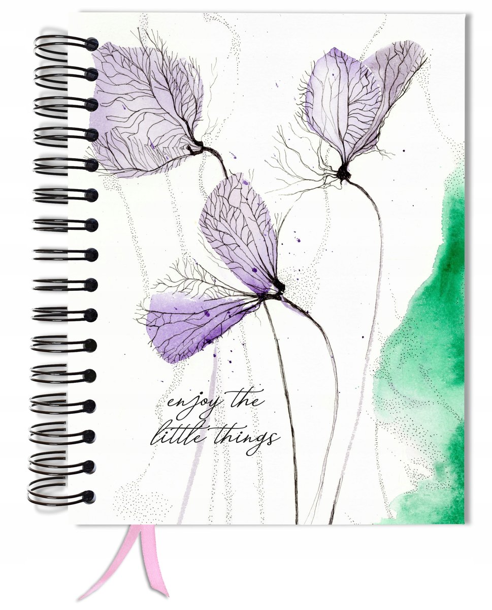 Bullet journal 180 stron notatnik zeszyt A5 kropki pamiętnik