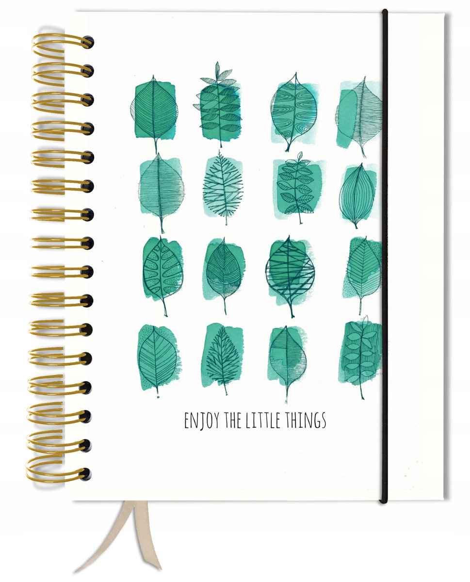 Bujo bullet 180 stron notatnik A5+ kropki pamiętnik gumka