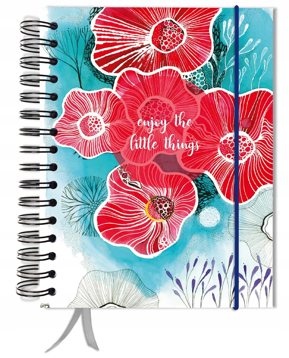 Bullet journal 180 stron notatnik zeszyt A5 kropki pamiętnik
